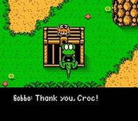une photo d'Ã©cran de Croc 2 sur Nintendo Game Boy Color